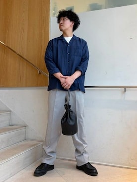 BEAMS Fさん（メンズ・172cm）の夏コーディネート