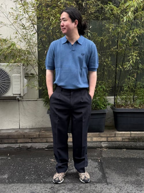 別注】FRED PERRY / Skipper Knit Polo Shirt（ポロシャツ）｜FRED