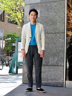 BEAMS Fさん(メンズ・177cm)の春コーディネート