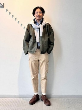 BEAMS Fさん(レディース・174cm)の秋コーディネート