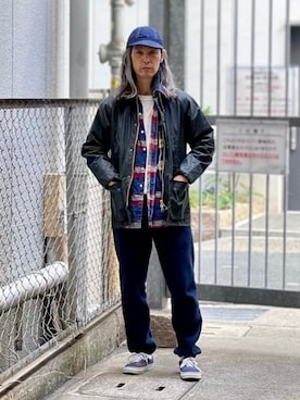 「BEAMS F（ビームスエフ）のアイテム」を使った、BEAMS Fさん（メンズ・170cm）の秋コーディネート