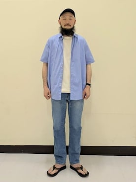 BEAMS Fさん（メンズ・178cm）の夏コーディネート