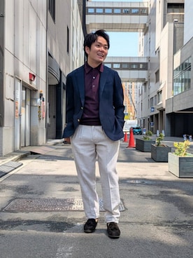 BEAMS Fさん(メンズ・162cm)の春コーディネート