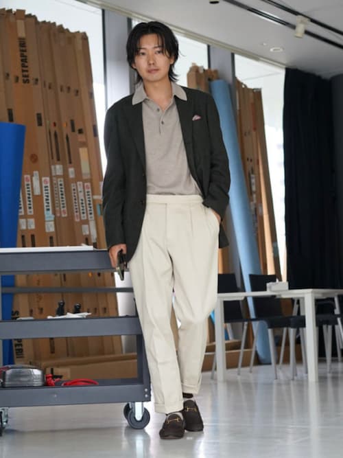 【GTA×BEAMSＦ】コットンスラックス 21230286977_C_3.jpg