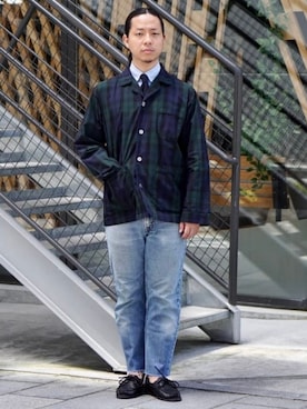 BEAMS Fさん（メンズ・180cm）の夏コーディネート