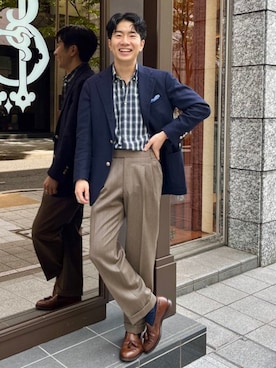 BEAMS Fさん（メンズ・168cm）の秋コーディネート
