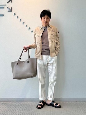 BEAMS Fさん(メンズ・174cm)の夏コーディネート