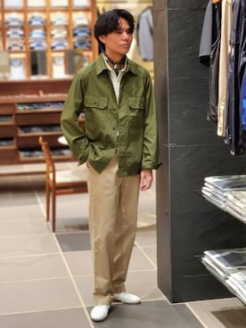 BEAMS Fさん（メンズ・178cm）の春コーディネート