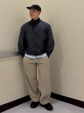 「BARACUTA（バラクータ）のアイテム（ジャケット/アウター）」を使った、BEAMS Fさん（メンズ・168cm）の春コーディネート