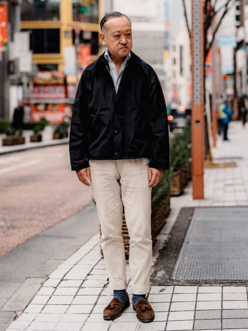 別注】Barbour / TRANSPORT ポリエステルコットン ピーチスキン