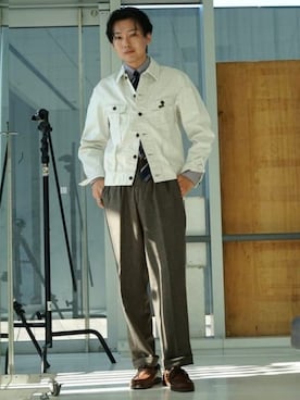 BEAMS Fさん(メンズ・171cm)の春コーディネート