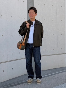 「BARACUTA（バラクータ）のアイテム」を使った、BEAMS Fさん（メンズ・162cm）の秋コーディネート