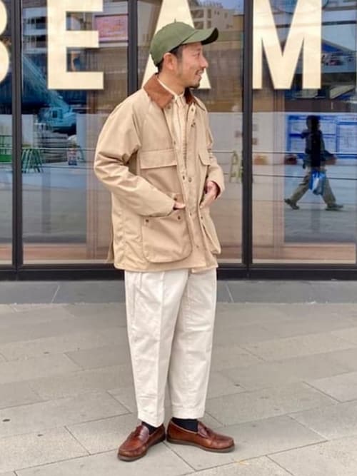 別注】Barbour / OLD BEDALE ポリエステルコットン ジャケット