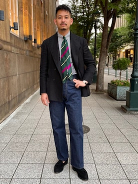 BEAMS Fさん（メンズ・177cm）の夏コーディネート