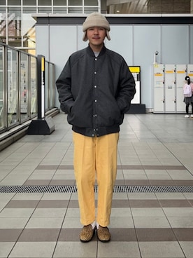 BEAMS Fさん（メンズ・173cm）の秋コーディネート