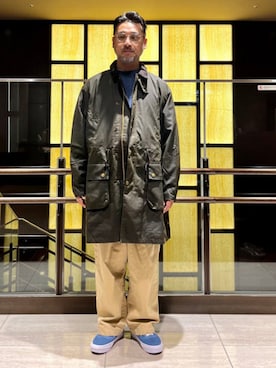 「BEAMS F（ビームスエフ）のアイテム」を使った、BEAMS Fさん（メンズ・171cm）の冬コーディネート