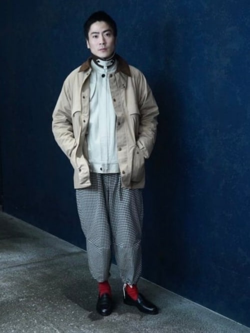 別注】Barbour / OLD BEDALE ポリエステルコットン ジャケット