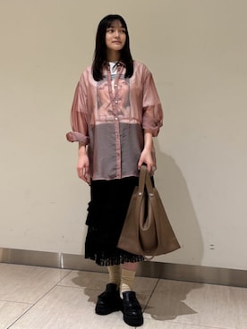 「International Gallery BEAMS（インターナショナルギャラリービームス）のアイテム」を使った、BEAMS Fさん（メンズ・163cm）の春コーディネート