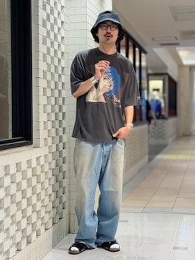 「BEAMS F（ビームスエフ）のアイテム」を使った、BEAMS Fさん（メンズ・185cm）の秋コーディネート