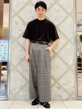 BEAMS Fさん（メンズ・168cm）の秋コーディネート