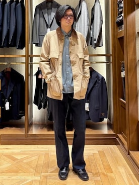 BEAMS Fさん（メンズ・175cm）の冬コーディネート