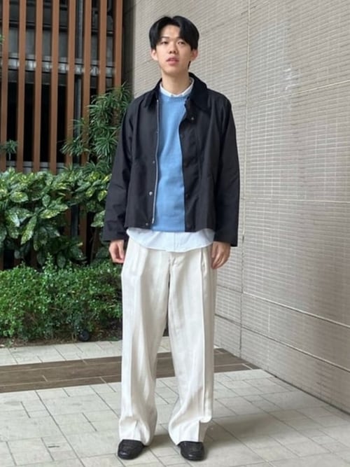 別注】Barbour / TRANSPORT ポリエステル メモリーツイル ジャケット
