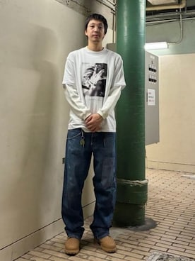 「International Gallery BEAMS（インターナショナルギャラリービームス）のアイテム」を使った、BEAMS Fさん（メンズ・183cm）の春コーディネート