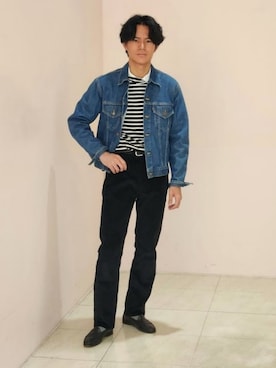 「LACOSTE（ラコステ）のアイテム」を使った、BEAMS Fさん（メンズ・178cm）の秋コーディネート
