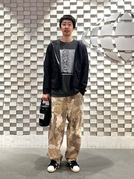 「International Gallery BEAMS（インターナショナルギャラリービームス）のアイテム」を使った、BEAMS Fさん（メンズ・183cm）の夏コーディネート