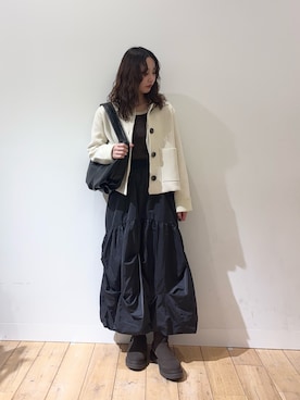 福ちゃんさん（レディース・166cm）の冬コーディネート