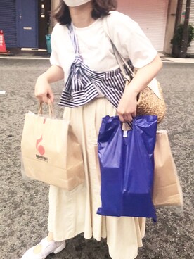 saさん(レディース・159cm)の夏コーディネート