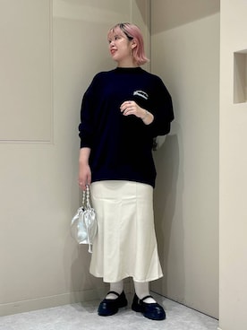 「アイテム（スウェット）」を使った、みおちんさん（レディース・167cm・20代）の秋コーディネート