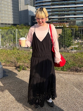 「旅行」｜みおちんさん（レディース・167cm）の春コーディネート