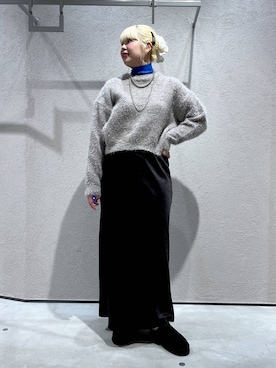 「アイテム（ヘアアクセサリー）」を使った、みおちんさん（レディース・167cm・20代）の秋コーディネート