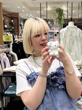 「モバイルグッズ_Me%」｜みおちんさん（レディース・167cm）の春コーディネート