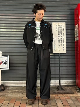 「アメカジ、冬コーデ」｜003000690900さん（メンズ・170cm）の秋コーディネート