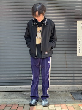 「アイテム（その他アウター）」を使った、003000690900さん（メンズ・170cm・20代）の秋コーディネート