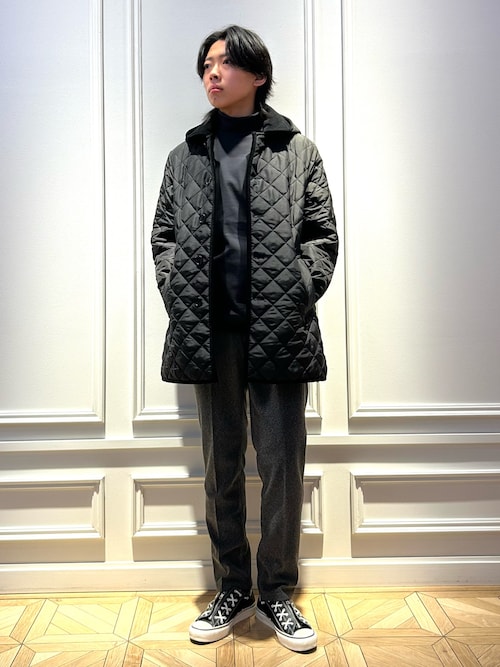 セール】【Traditional weatherwear】別注 DERBY HOOD キルティング