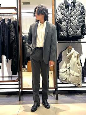 TSUNEKAWAさん（メンズ・177cm）の冬コーディネート