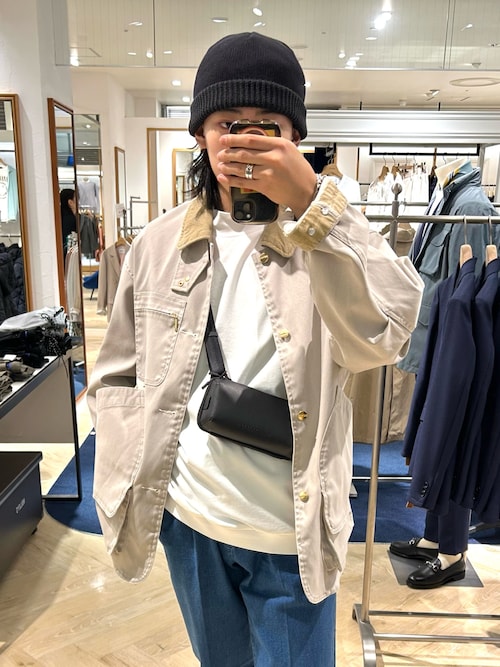 モックネック 長袖Tシャツ ロンT オーバーサイズ 26SS（Tシャツ