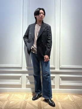 「ノーリーズ」｜TSUNEKAWAさん（メンズ・177cm）の秋コーディネート