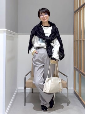 おふくさん（レディース・158cm）の冬コーディネート