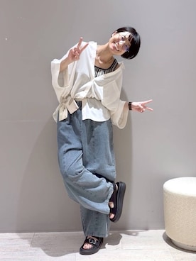 おふくさん（レディース・158cm）の夏コーディネート