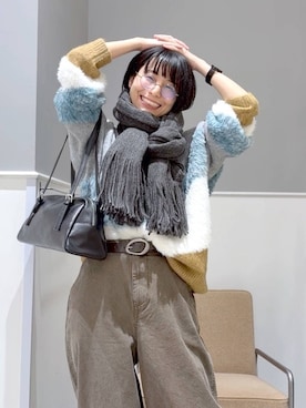 「LEPSIM」｜おふくさん（レディース・158cm）の冬コーディネート