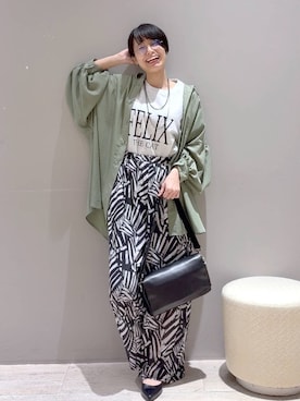 おふくさん（レディース・158cm）の春コーディネート