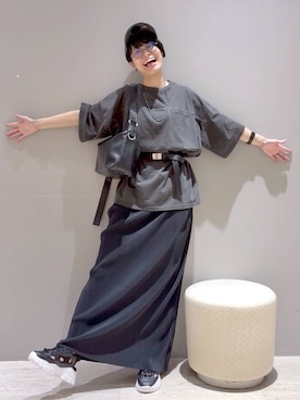 おふくさん（レディース・158cm）の春コーディネート