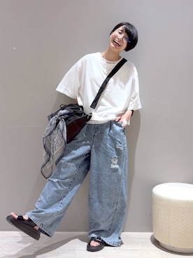 おふくさん（レディース・158cm）の春コーディネート