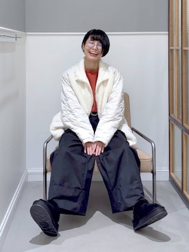 おふくさん（レディース・158cm）の秋コーディネート