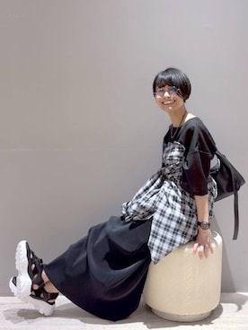 おふくさん（レディース・158cm）の春コーディネート