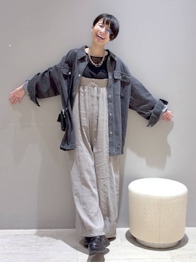 おふくさん（レディース・158cm）の夏コーディネート